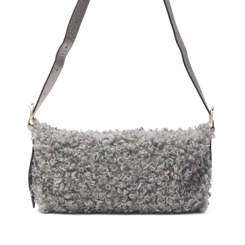 【正規品】 ヴィオラドーロ ショルダーバッグ レディース VIOLAd'ORO ファー ムートン バッグ 斜めがけ 大人 上品 小さめ 軽量 ファーショルダーバッグ 秋 冬 ELMO カルガンムートンエコファー ワンショルダーバッグ V-8937