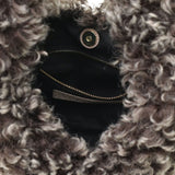 【正規品】 ヴィオラドーロ ハンドバッグ レディース 小さめ VIOLAd'ORO ファー バッグ トート A5 ブランド かわいい 秋 冬 秋冬 もこもこ おしゃれ ハンドバッグ 女性 ELMO チキャンラムエコファー ホーボーバッグ V-8976