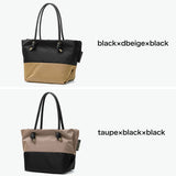 【正規品】 ヴィオラドーロ トートバッグ レディース VIOLAd'ORO Mサイズ 軽い 軽量 ブランド かわいい 通勤 レザーコンビ ナイロン 日本製 B5 BIANCA ノットハンドル バイカラーナイロントート M V-2250