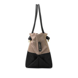 【正規品】 ヴィオラドーロ トートバッグ レディース VIOLAd'ORO Mサイズ 軽い 軽量 ブランド かわいい 通勤 レザーコンビ ナイロン 日本製 B5 BIANCA ノットハンドル バイカラーナイロントート M V-2250