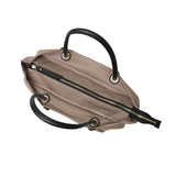 【正規品】 ヴィオラドーロ トートバッグ レディース VIOLAd'ORO Mサイズ 軽い 軽量 ブランド かわいい 通勤 レザーコンビ ナイロン 日本製 B5 BIANCA ノットハンドル バイカラーナイロントート M V-2250