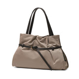 【正規品】 ヴィオラドーロ トートバッグ レディース VIOLAd'ORO 軽い 軽量 ブランド かわいい 小さめ レザーコンビ 日本製 通勤 おしゃれ 女性 A4 BIANCA ナイロンドロストトートバッグ L V-2294