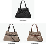 【正規品】 ヴィオラドーロ トートバッグ レディース VIOLAd'ORO 軽い 軽量 ブランド かわいい 小さめ レザーコンビ 日本製 通勤 おしゃれ 女性 A4 BIANCA ナイロンドロストトートバッグ L V-2294