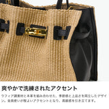 【正規品】 ヴィオラドーロ トートバッグ レディース VIOLAd'ORO バッグ トート かごバッグ 軽量 小さめ ブランド 肩掛け 斜めがけ 2WAY 革 SANDRO A5 イタリアンラフィアシート 2WAYトートバッグ Mサイズ V-8864