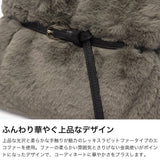 【正規品】 ヴィオラドーロ トートバッグ レディース VIOLAd'ORO トート バッグ ブランド 小さめ コンパクト ファー ファーバッグ 2WAY A5 2WAYショルダー ショルダー 斜めがけ 女性 秋冬 ELMO エルモ V-9079