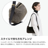【正規品】 ヴィオラドーロ ショルダーバッグ レディース VIOLAd'ORO ブランド ファーバッグ 軽い かわいい 斜め掛け 肩掛け きれいめ おしゃれ ELMO レッキスラビットエコファー ワンショルダーバッグ V-9099