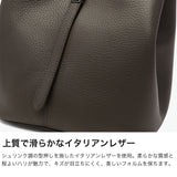 【正規品】 ヴィオラドーロ トートバッグ レディース VIOLAd'ORO ブランド レザー 牛革 手持ち 肩かけ 斜めがけ バケツ型 おしゃれ 小型 高級感 2WAY TRERO イタリアンダブルフェイスレザーベルトトート V-1641