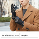 【正規品2年保証】 ワンダーバゲージ 手袋 メンズ 防寒 WONDER BAGGAGE レザー 本革 馬革 一枚革 お洒落 ブランド 冬 ビジネス 洗濯可 ウォッシャブル セトウチレザー グローブ ホースレザーグローブ WB-A-012