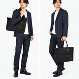 【正規品2年保証】 ワンダーバゲージ トートバッグ メンズ レディース ファスナー付き ブランド WONDER BAGGAGE ビジネス 通勤 軽量 防水 旅行 高強度 日本製 A4 B4 15.6L WR トート WRバリスティック ZWB-G-023