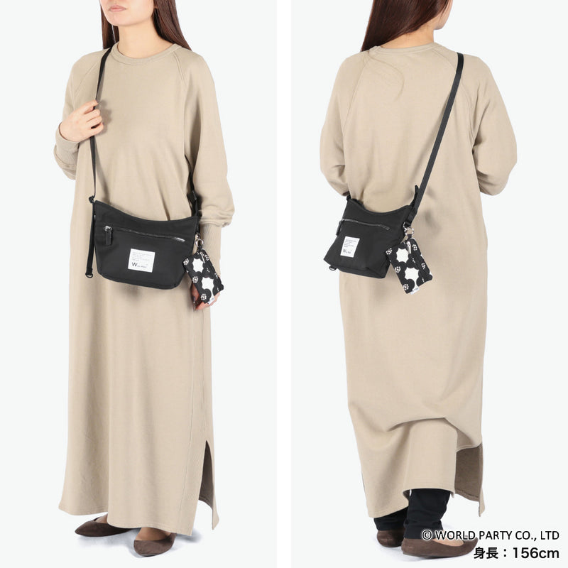 Wpc.Patterns ショルダーバッグ レディース 斜めがけ ダブリュピーシー パターンズ 大人 軽量 軽い 小さめ ミニ ミニショルダー アクティブ シンプル カジュアル 撥水 耐水 かわいい 使いやすい Petale 31067