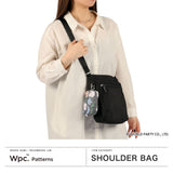 Wpc. Patterns ショルダーバッグ レディース 斜めがけバッグ ブランド ダブリュピーシー パターンズ 斜めがけ 大人 軽量 小さめ おしゃれ A5 縦型 ポーチ付 撥水 耐水 ミニショルダー Felice 縦ショルダー 31088