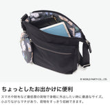 Wpc. Patterns ショルダーバッグ レディース 斜めがけバッグ ブランド ダブリュピーシー パターンズ 斜めがけ 大人 軽量 小さめ おしゃれ A5 縦型 ポーチ付 撥水 耐水 ミニショルダー Felice 縦ショルダー 31088