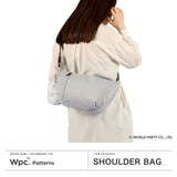 Wpc. Patterns ショルダーバッグ レディース 斜めがけバッグ ブランド ダブリュピーシー パターンズ 斜めがけ 大人 軽量 おしゃれ A5 ポーチ付 撥水 耐水 ラウンド型 Felice ラウンドショルダー 31089