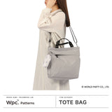 Wpc. Patterns トートバッグ レディース 2WAY バッグ ダブリュピーシー パターンズ ブランド 女性 おしゃれ ショルダーバッグ 斜めがけ 肩掛け 手持ち 軽量 A4 撥水 ポーチ付き 花柄 Felice 2WAYトート 31090