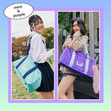 [Regular dealer] World Pegasus School Bag High School Girl Ladies WORLD PEGASUS Sukuba Subba Color Bag Karaba School Bag Bag Pink Eappue Cute Student School Junior High School Fashionable A4 WP001