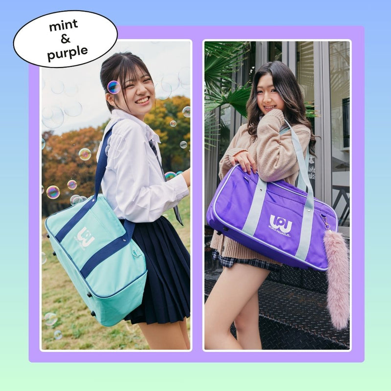 [Regular dealer] World Pegasus School Bag High School Girl Ladies WORLD PEGASUS Sukuba Subba Color Bag Karaba School Bag Bag Pink Eappue Cute Student School Junior High School Fashionable A4 WP001