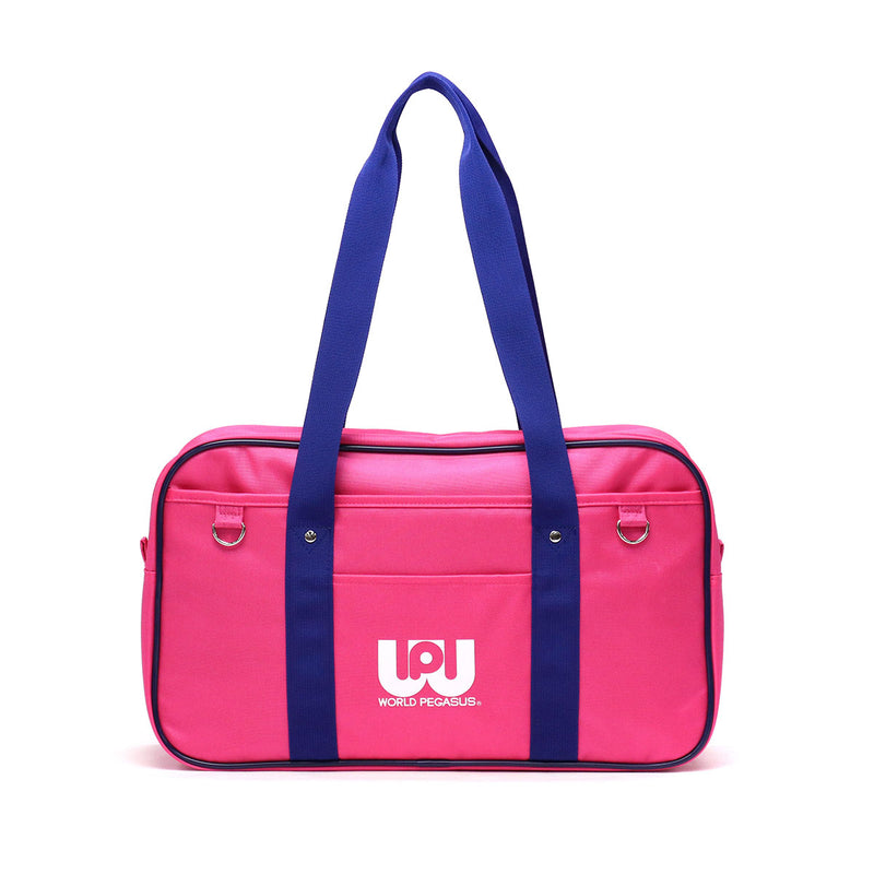 [Regular dealer] World Pegasus School Bag High School Girl Ladies WORLD PEGASUS Sukuba Subba Color Bag Karaba School Bag Bag Pink Eappue Cute Student School Junior High School Fashionable A4 WP001