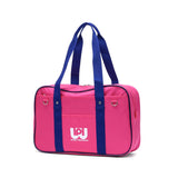 【正規取扱店】 ワールドペガサス スクールバッグ ナイロン 高校生 中学生 女子 ワッペ サブバッグ WORLD PEGASUS スクバ バッグ カラー カラバ 女子高生 高校 中学 軽量 軽い 通学 A4 19L ボストンバッグ WP002