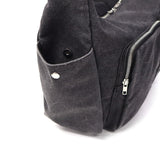 X-girl肩带女士越野袋大品牌X-girl crossbody的成人轻巧的酷徽标时尚A4双口袋Messenger Bag 105251053003