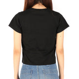 エックスガール Tシャツ レディース X-girl 半袖 綿100% 無地 ロゴ ブランド おしゃれ かわいい カジュアル クルーネック 2枚セット 白 黒 コンパクト トップス カットソー LOGO AND BUTTERFLY 2P S/S BABY TEE 105252011032