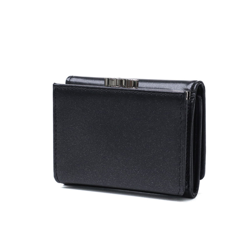 Dompet dompet tri-lipat x-gadis untuk wanita sekolah menengah gadis x-girl kompak tri-lipat jenama hitam logo plat mini dompet 105252054008