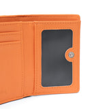 Dompet dompet tri-lipat x-gadis untuk wanita sekolah menengah gadis x-girl kompak tri-lipat jenama hitam logo plat mini dompet 105252054008