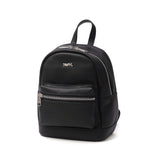 エックスガール リュック レディース X-girl 小さめ 軽量 軽い おしゃれ かわいい ミニ フェイクレザー ブランド リュックサック コンパクト カジュアル A5 FAUX LEATHER MINI DAY PACK 105215053006