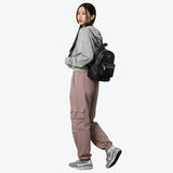 エックスガール リュック レディース X-girl 小さめ 軽量 軽い おしゃれ かわいい ミニ フェイクレザー ブランド リュックサック コンパクト カジュアル A5 FAUX LEATHER MINI DAY PACK 105215053006