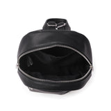 エックスガール リュック レディース X-girl 小さめ 軽量 軽い おしゃれ かわいい ミニ フェイクレザー ブランド リュックサック コンパクト カジュアル A5 FAUX LEATHER MINI DAY PACK 105215053006