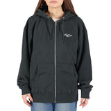 エックスガール パーカー レディース ジップ薄手 X-girl 秋 冬 大きめ おしゃれ ブランド ジップアップ スウェットパーカ 綿 フーディー ストリート トップス FACE BOX PATCH ZIP UP SWEAT HOODIE 105253012005