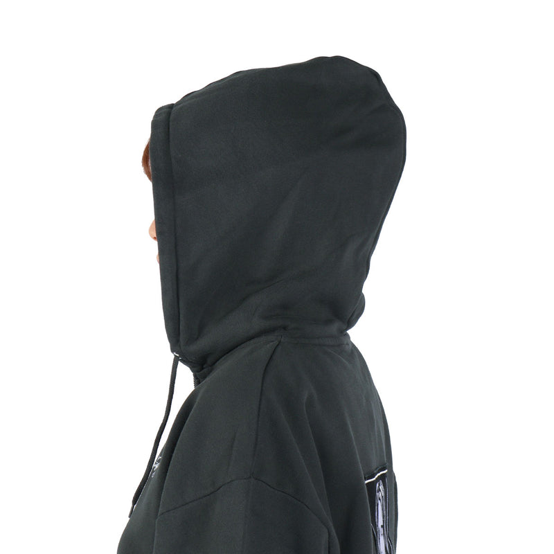 エックスガール パーカー レディース ジップ薄手 X-girl 秋 冬 大きめ おしゃれ ブランド ジップアップ スウェットパーカ 綿 フーディー ストリート トップス FACE BOX PATCH ZIP UP SWEAT HOODIE 105253012005