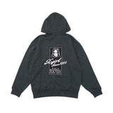 エックスガール パーカー レディース ジップ薄手 X-girl 秋 冬 大きめ おしゃれ ブランド ジップアップ スウェットパーカ 綿 フーディー ストリート トップス FACE BOX PATCH ZIP UP SWEAT HOODIE 105253012005