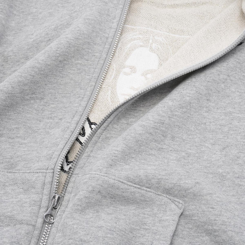 エックスガール パーカー レディース ジップ薄手 X-girl 秋 冬 大きめ おしゃれ ブランド ジップアップ スウェットパーカ 綿 フーディー ストリート トップス FACE BOX PATCH ZIP UP SWEAT HOODIE 105253012005