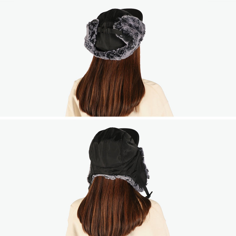 エックスガール キャップ レディース X-girl 帽子 ブランド おしゃれ 秋 冬 秋冬 フライトキャップ ジェットキャップ ファー 耳当て ドッグイヤー 防寒 ロゴ かわいい カジュアル DOG EAR JET CAP 105253051004