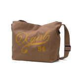 エックスガール ショルダーバッグ レディース 大きめ 通学 X-girl 斜めがけ 軽量 軽い 大人 斜めがけバッグ メッセンジャー ロゴ 女子 通勤 ショルダー 横型 A4 LOGO AND NUMBER MESSENGER BAG 105253053002