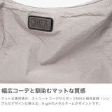 エックスガール ショルダーバッグ レディース かわいい ナイロン 斜めがけバッグ 大きめ おしゃれ X-girl ショルダー バッグ 斜めがけ 斜め掛け 軽い 軽量 ブランド 女の子 A4 SIDE DRAWSTRING BAG 105253053008