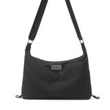 エックスガール ショルダーバッグ レディース かわいい ナイロン 斜めがけバッグ 大きめ おしゃれ X-girl ショルダー バッグ 斜めがけ 斜め掛け 軽い 軽量 ブランド 女の子 A4 SIDE DRAWSTRING BAG 105253053008