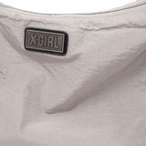 エックスガール ショルダーバッグ レディース かわいい ナイロン 斜めがけバッグ 大きめ おしゃれ X-girl ショルダー バッグ 斜めがけ 斜め掛け 軽い 軽量 ブランド 女の子 A4 SIDE DRAWSTRING BAG 105253053008