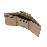 エックスガール 三つ折り財布 レディース かわいい 女子高生 ブランド X-girl 財布 折り財布 ウォレット コンパクト 黒 ブラック 三つ折り 小さめ SILVER GLITTER OVAL LOGO BUCKLE MINI WALLET 105253054008