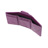 エックスガール 三つ折り財布 レディース かわいい 女子高生 ブランド X-girl 財布 折り財布 ウォレット コンパクト 黒 ブラック 三つ折り 小さめ ミニ MILLS LOGO FAUX LEATHER MINI WALLET 105253054012