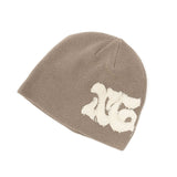 エックスガール ニット帽 レディース 帽子 X-girl ニット帽子 ビーニー ブランド 女子 かっこいい ストリート ロゴ フリーサイズ DISTRESSED LOGO PATCH BEANIE 105254051002