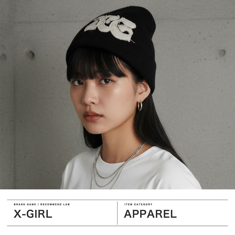 セール30%OFF】 エックスガール ニット帽 レディース 帽子 X-girl