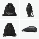 エックスガール ナップサック レディース おしゃれ リュック X-girl かわいい 軽量 ブランド ストリート バッグ 巾着 高校生 女子 大人 ラインストーン ロゴ ブラック A4 RHINESTONE KNAPSACK 105254053008