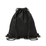 エックスガール ナップサック レディース おしゃれ リュック X-girl かわいい 軽量 ブランド ストリート バッグ 巾着 高校生 女子 大人 ラインストーン ロゴ ブラック A4 RHINESTONE KNAPSACK 105254053008