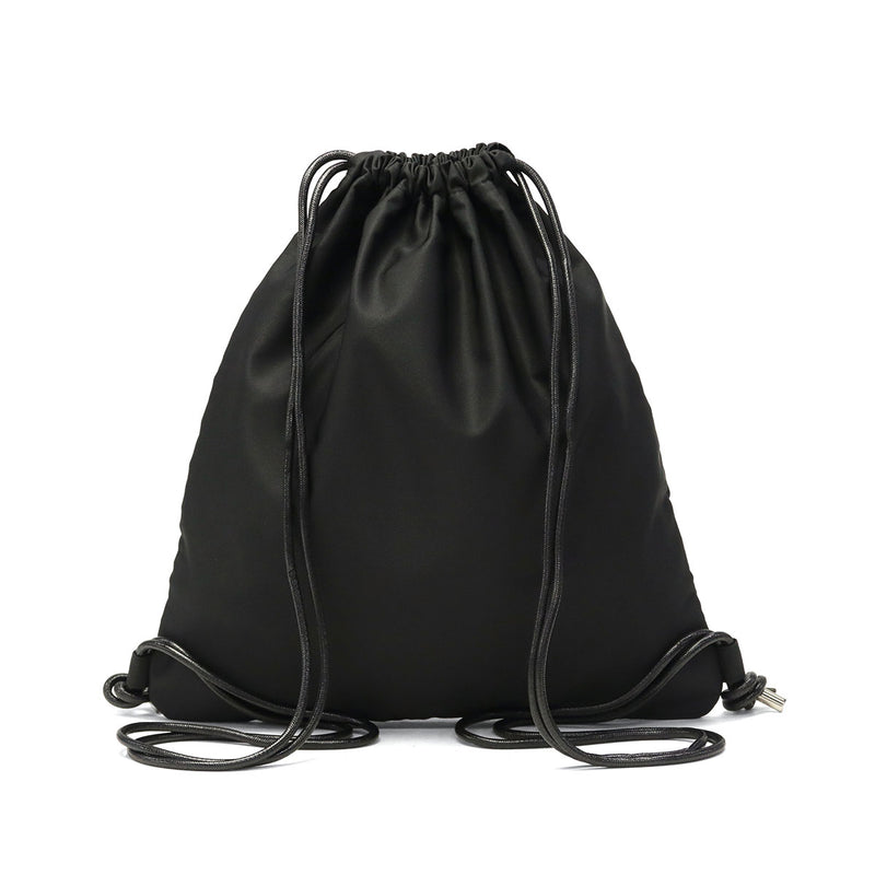 エックスガール ナップサック レディース おしゃれ リュック X-girl かわいい 軽量 ブランド ストリート バッグ 巾着 高校生 女子 大人 ラインストーン ロゴ ブラック A4 RHINESTONE KNAPSACK 105254053008