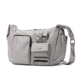 エックスガール ショルダーバッグ レディース 斜めがけバッグ 大きめ A4 X-girl バッグ ブランド 大人 斜めがけ ショルダー おしゃれ ナイロン シンプル カジュアル MULTI POCKET SHOULDER BAG 105254053010