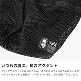 エックスガール ナップサック おしゃれ ブランド レディース X-girl メッシュ素材 ロゴ ナップザック 巾着型 肩掛け カジュアル 軽量 軽い ストリート 2WAY A4 FACE LABEL MESH KNAPSACK 105263053002