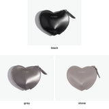 ヤーキ ポーチ レディース マルチケース 小さめ YAHKI ブランド おしゃれ 女性 ミニポーチ 革 ハート型 ハート かわいい 軽量 軽い レザー 床革 コインケース 小銭入れ 小物 可愛い SMOOTH MULTI CASE YH-640