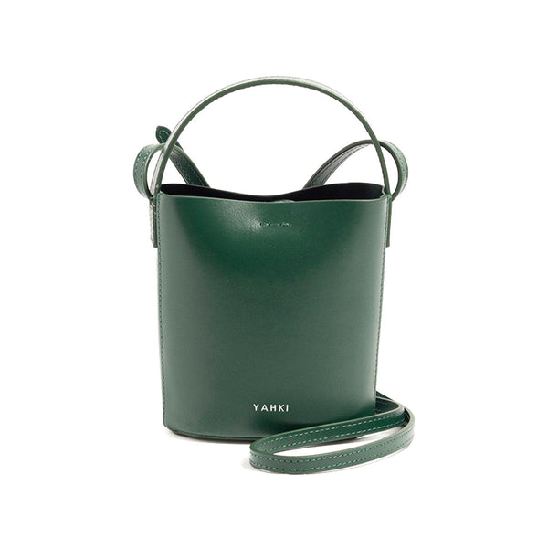 ヤーキ ショルダーバッグ レディース 軽量 YAHKI バッグ 小さめ 小さい コンパクト ミニ 斜めがけ ブランド 大人 上品 レザー クロスボディ ハンドバッグ 手持ち おしゃれ 2WAY W FACE CROSSBODY BAG YH-731small