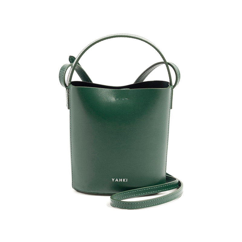 ヤーキ ショルダーバッグ レディース 軽量 YAHKI バッグ 小さめ 小さい コンパクト ミニ 斜めがけ ブランド 大人 上品 レザー クロスボディ ハンドバッグ 手持ち おしゃれ 2WAY W FACE CROSSBODY BAG YH-731small